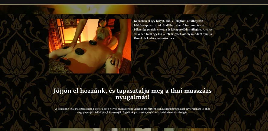 Benjalong Thai Massage — Website & Branding